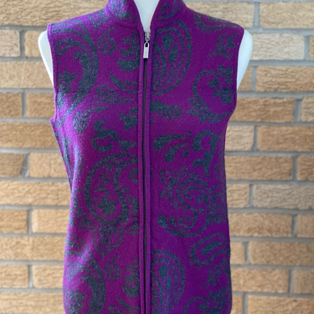 Neve 100% Merino Full-Zip Vest - Small